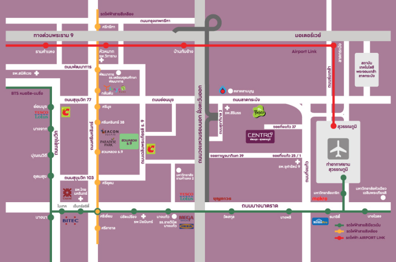 Centro On Nut-Suvarnabhumi