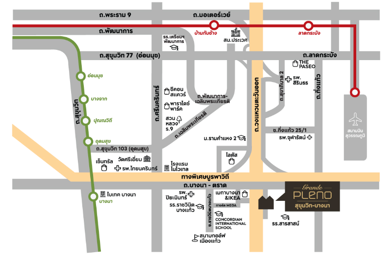 Grande Pleno Sukhumvit – Bangna
